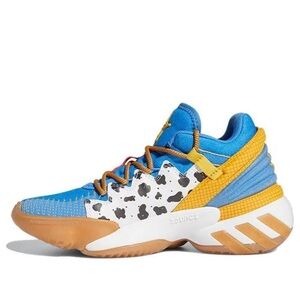 Adidas Blue and Yellow Sneakers